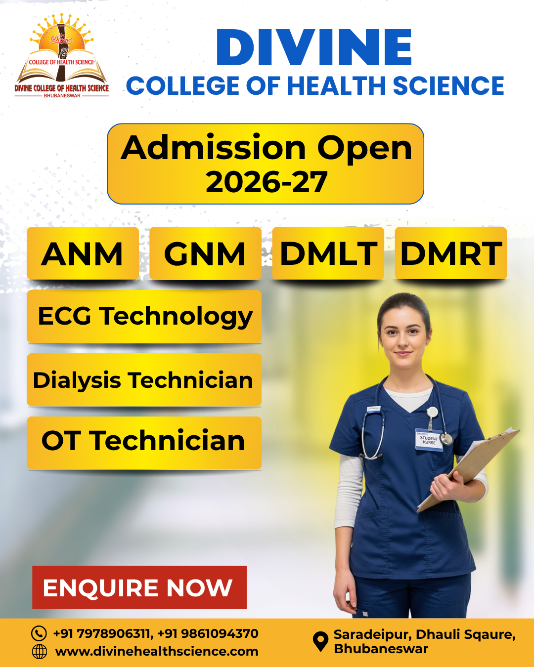Admission Open 2026-27